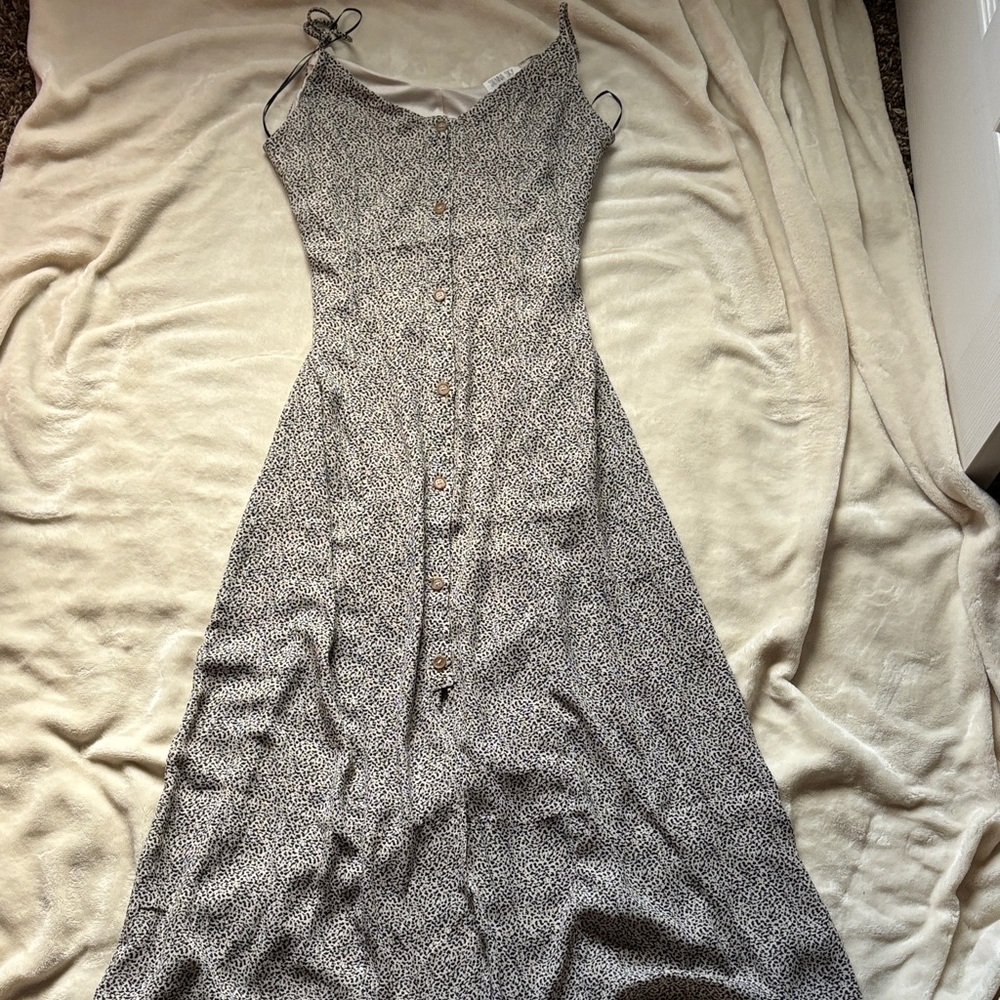 Sienna Sky Maxi Leopard Print Dress